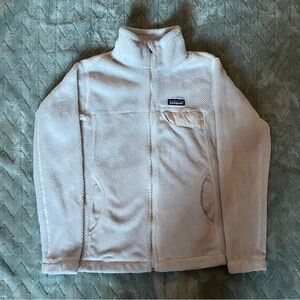 Patagonia fleece zip-up sweater